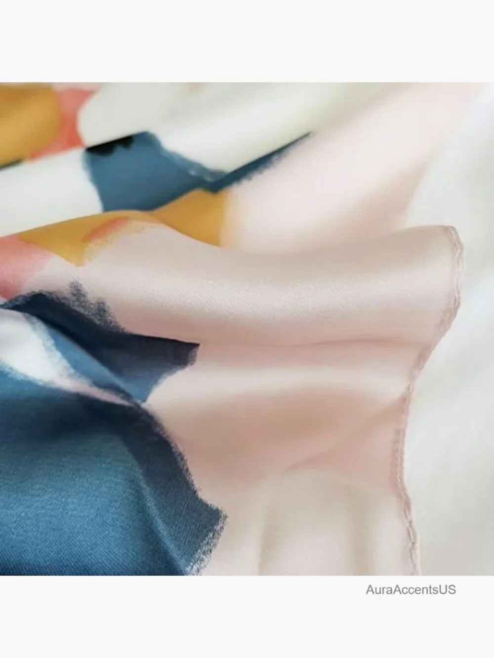 Silk Feeling Satin Scarf 27.5x27.5 Square Head Scarf for Women